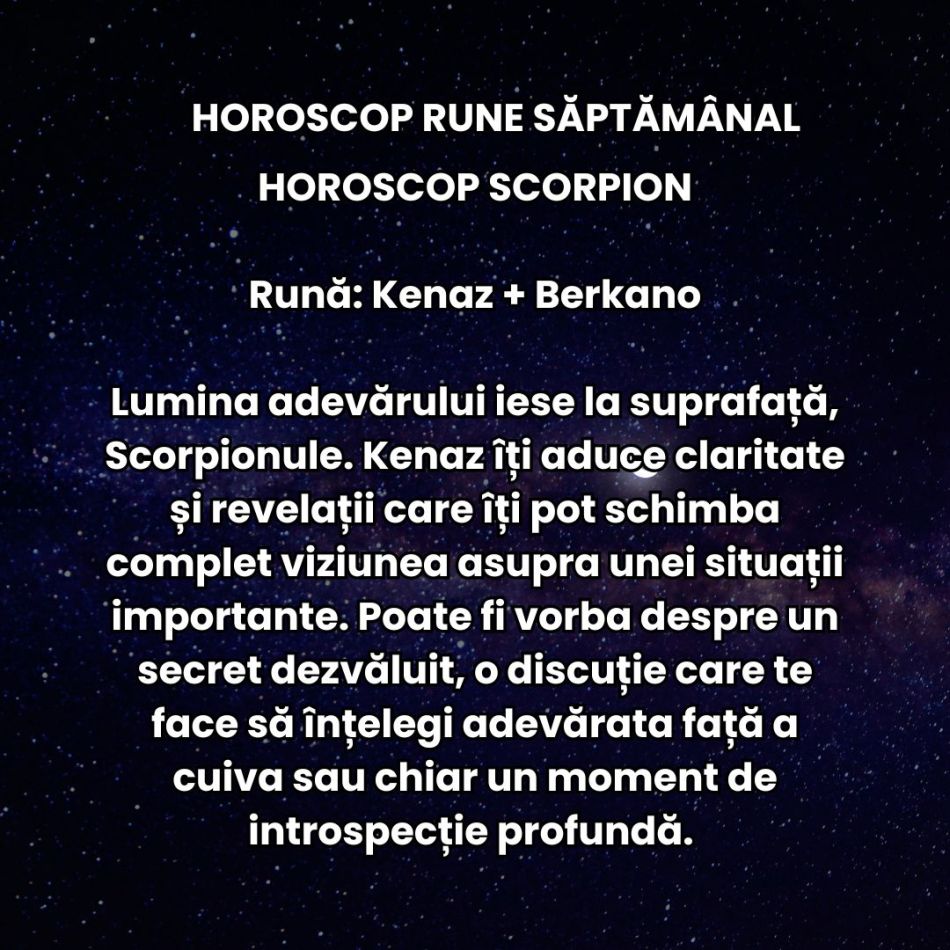Horoscop Rune săptămâna 3-9 martie 2025: Începutul primăverii ne aduce mai multă forță și hotărâre! 