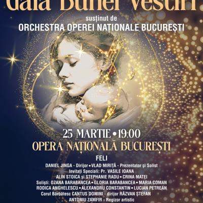 Gala Bunei Vestiri, de la Opera Națională București  susține construirea Centrului Maternal Life Call  pentru femei însărcinate 
