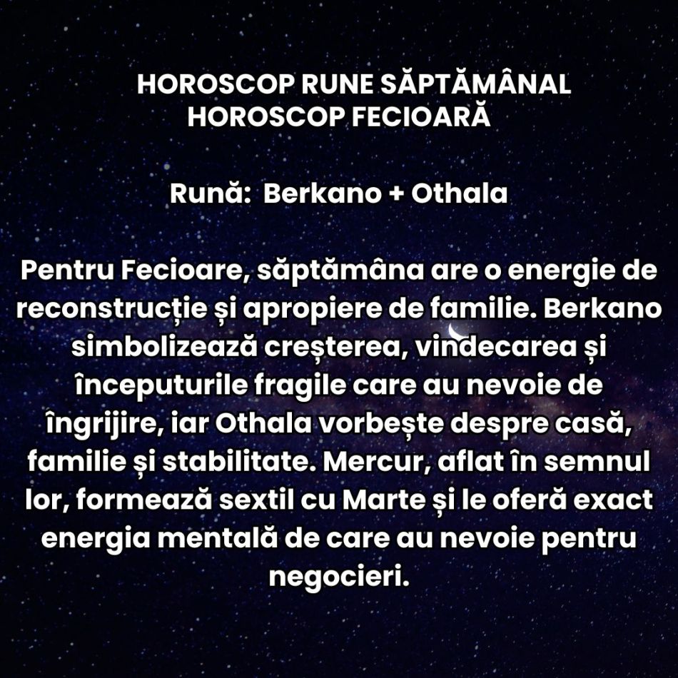 Horoscop Rune săptămâna 31 august-6 septembrie: Răbdarea ne este pusă la grea încercare! Efectele eclipsei încă se simt puternic
