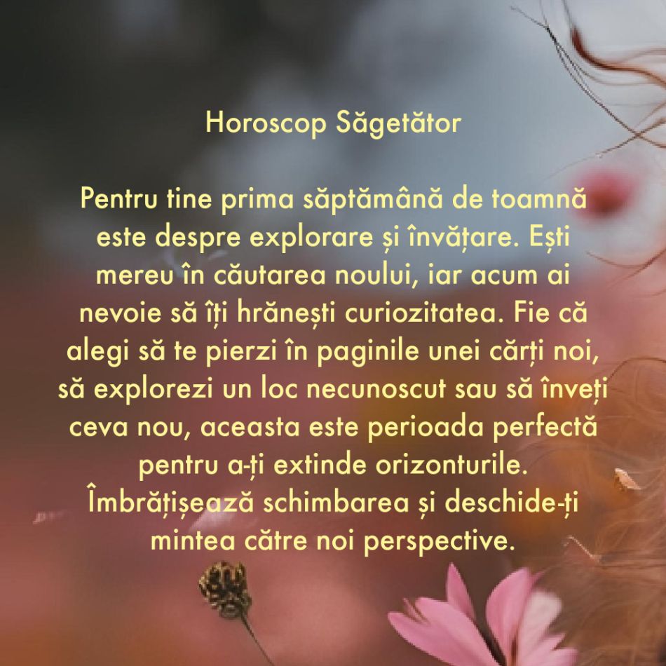 De ce are nevoie fiecare semn zodiacal în săptămâna 2-8 septembrie