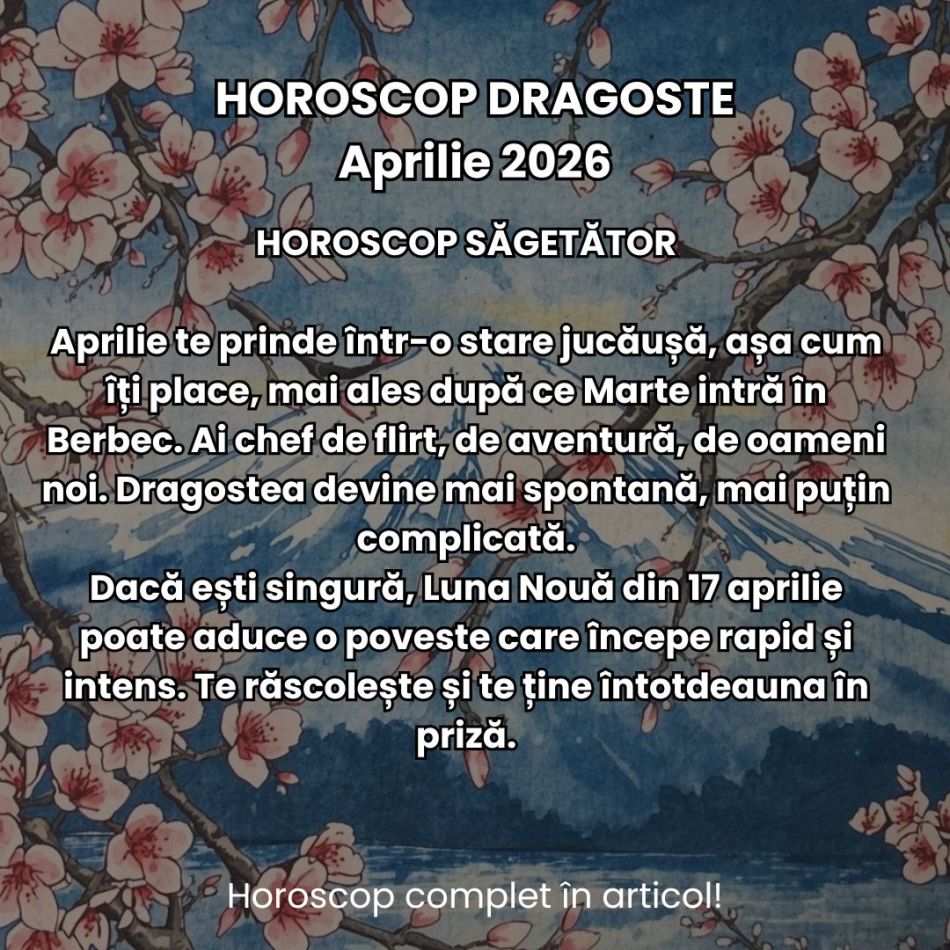 Horoscop dragoste aprilie 2026:  Iubirea devine un spectacol, iar noi suntem actorii principali. Povestea noastră începe acum