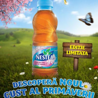 Descopera noul gust al primaverii cu Nestea floare de cires