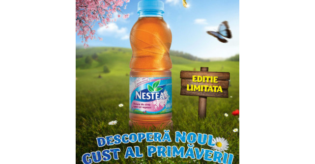 Descopera noul gust al primaverii cu Nestea floare de cires