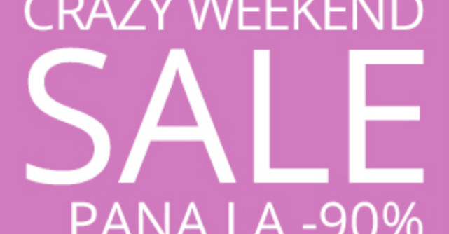 Crazy Weekend Sales pe Fashion Days