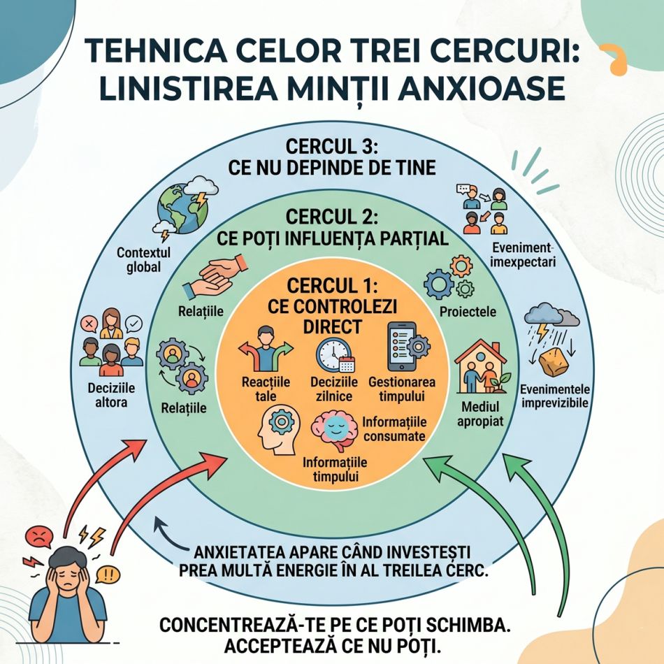 Când societatea pare că o ia razna și viitorul e incert, acest truc îți va liniști agitația interioară