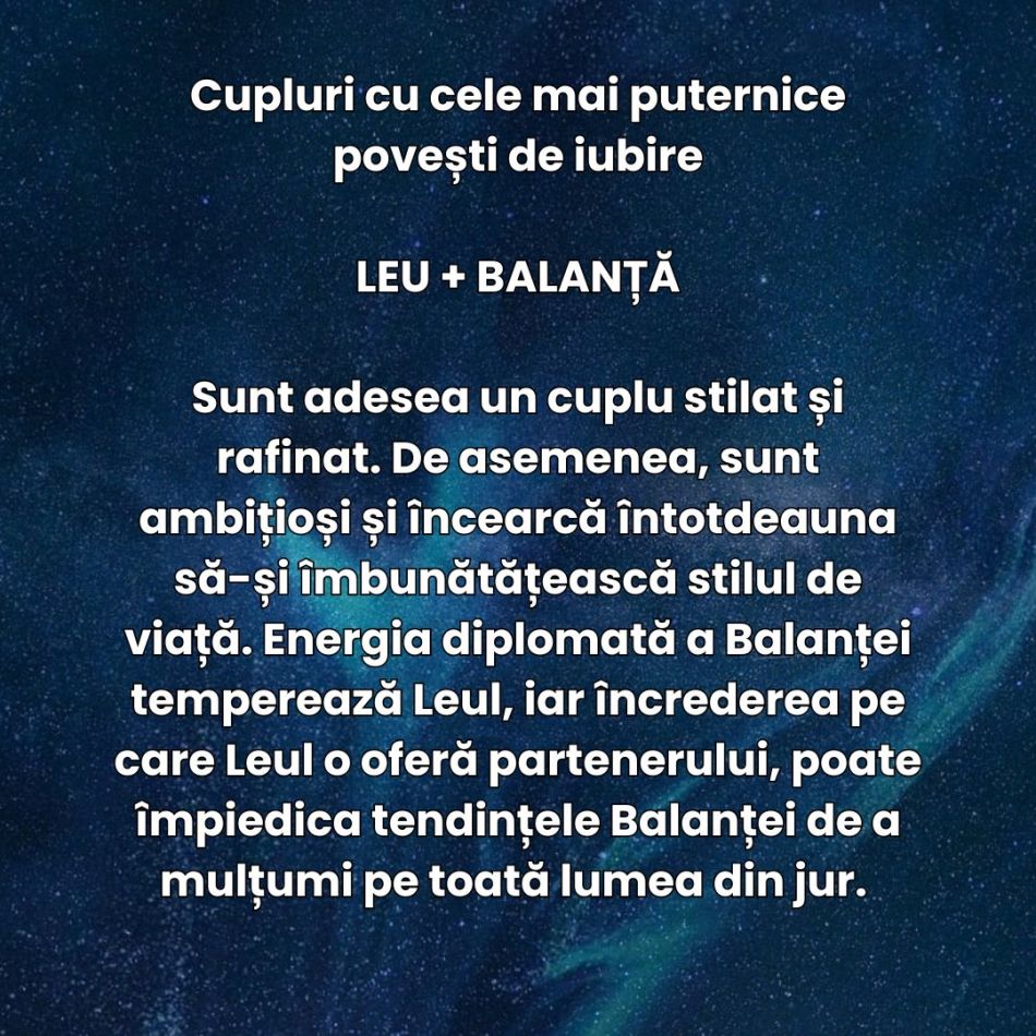 6 perechi zodiacale destinate să aibă cele mai puternice povești de dragoste