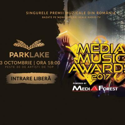ParkLake gazduieste in premiera cea mai mare gala de premii muzicale din Romania - Media Music Awards