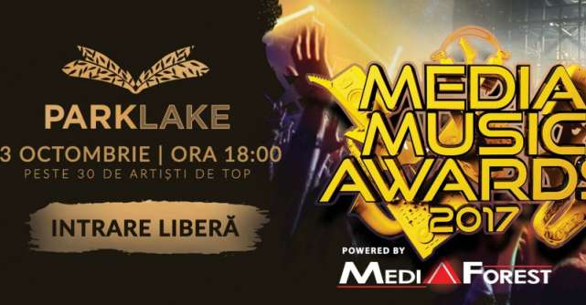 ParkLake gazduieste in premiera cea mai mare gala de premii muzicale din Romania - Media Music Awards