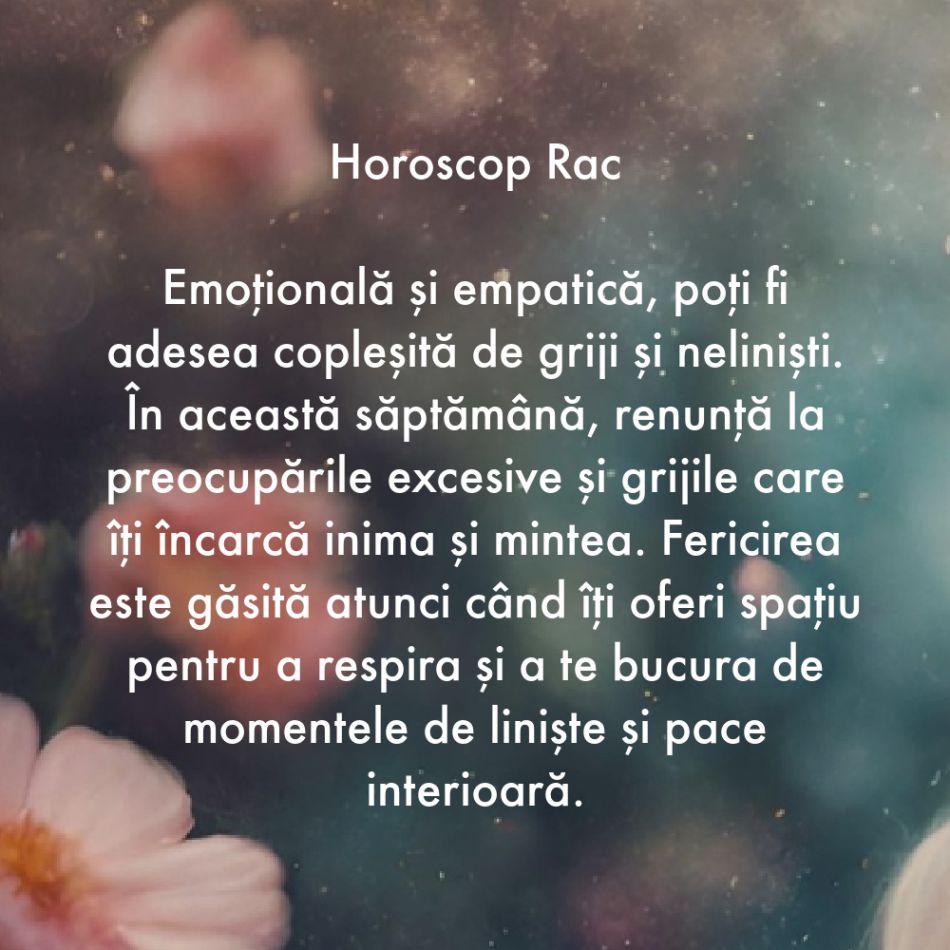 La ce trebuie să renunți în săptămâna 1-7 aprilie ca să atragi fericirea