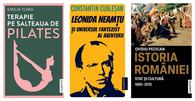 Editura CUANTIC lansează la BOOKFEST 4 noi titluri!