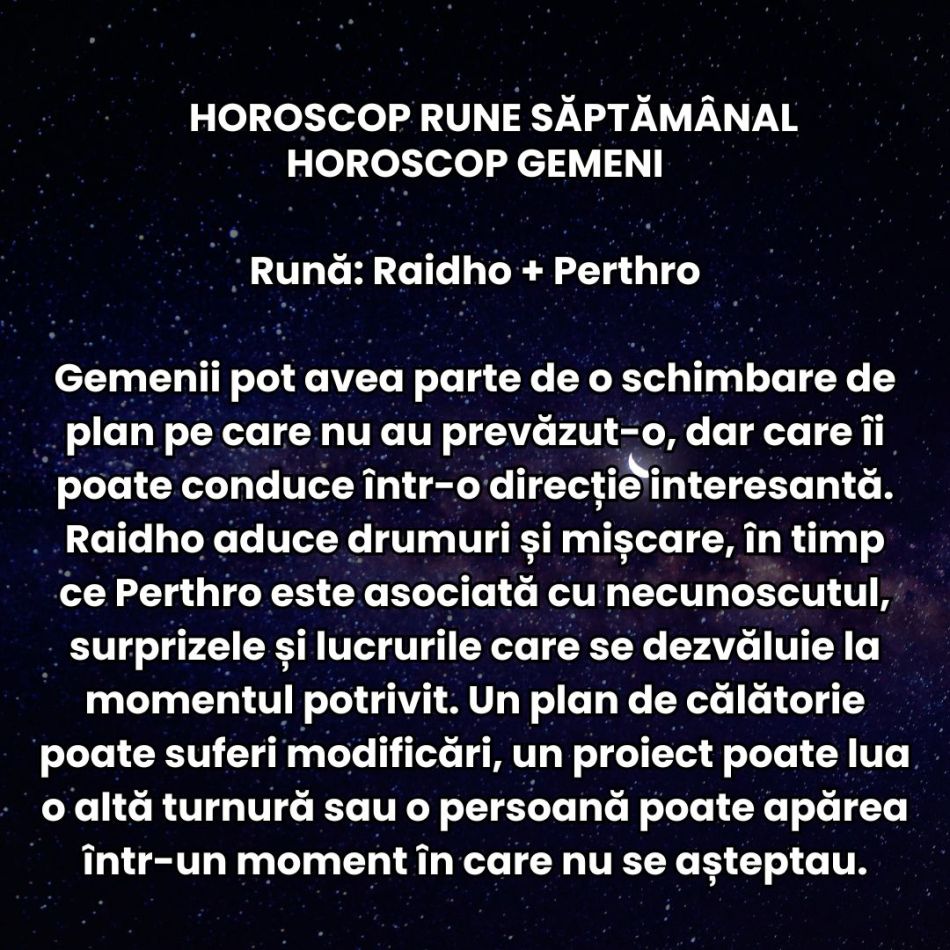 Horoscop Rune săptămâna 19-25 octombrie 2026: Trecutul bate la ușă insistent! Zodiile se pot confrunta cu cele mai mari temeri