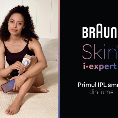 Braun lansează primul sistem IPL din lume care învață pe măsură ce-l folosești și se adaptează la pielea dumneavoastră.