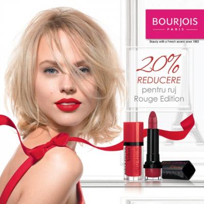 Secretul zambetului chic: editia limitata de rujuri Red in the City de la Bourjois
