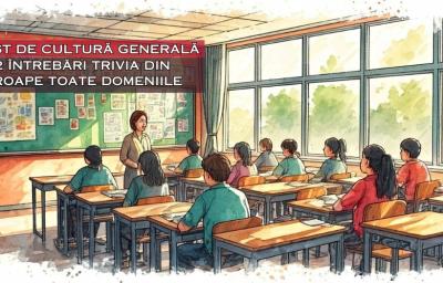 Test de cultura generala: 12 intrebari trivia din aproape toate domeniile
