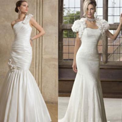 35 Rochii de mireasa fabuloase in stil Sirena