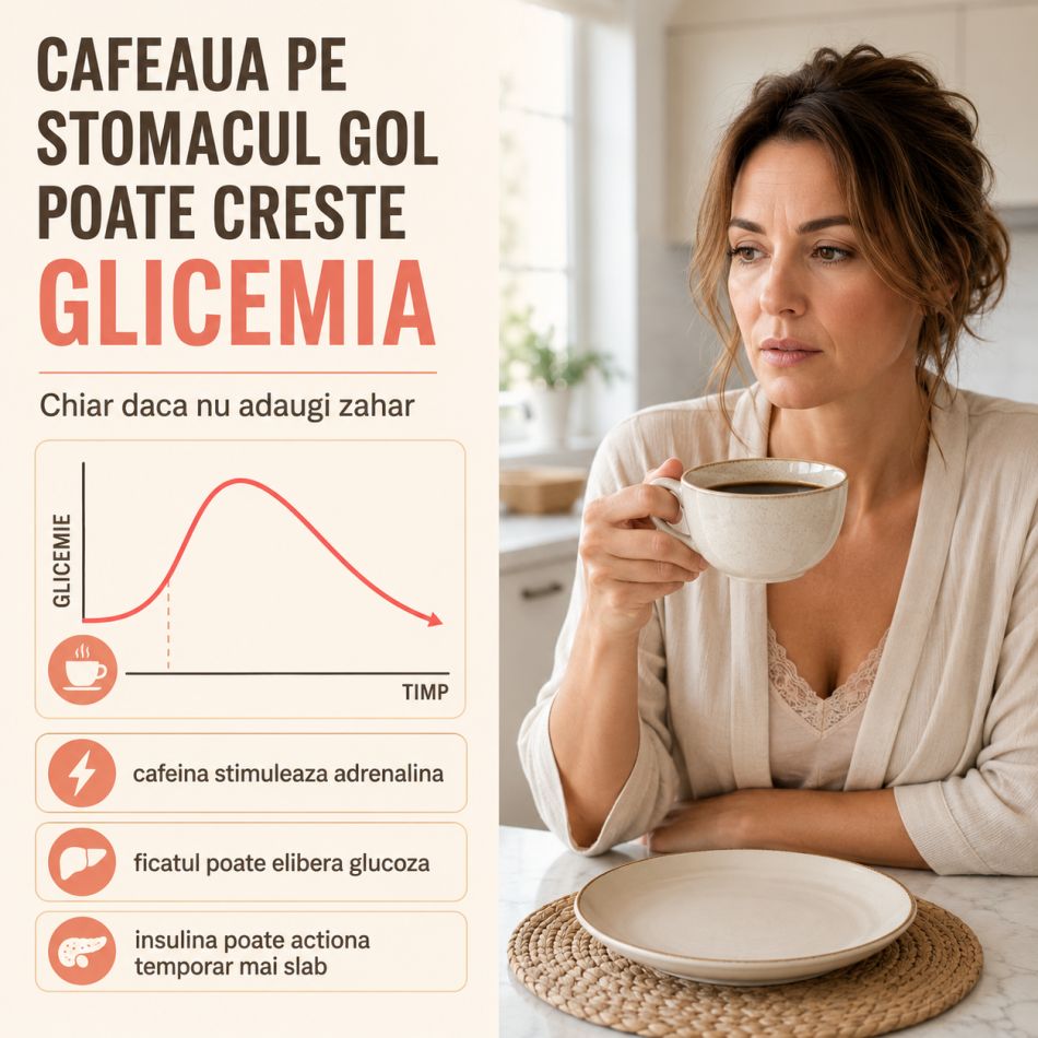 Evită-l! Obiceiul de dimineață care îți poate crește glicemia fără să mănânci dulciuri