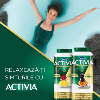 Relaxeaza-ti simturile cu noile sortimente Activia de baut 