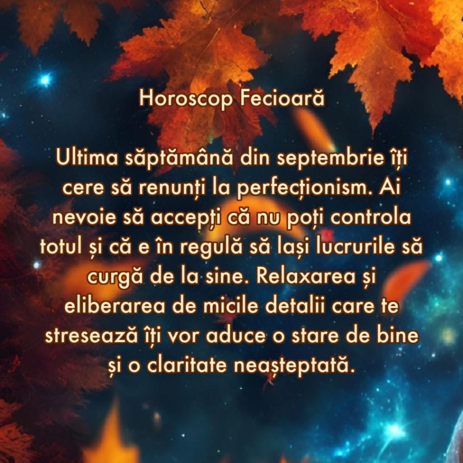 De ce are nevoie fiecare semn zodiacal în săptămâna 23-29 septembrie