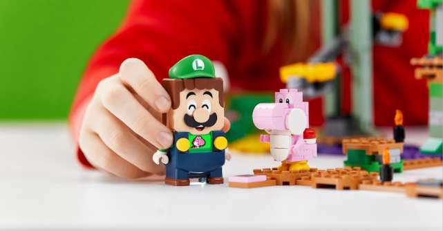 Grupul LEGO îi aduce împreună pe Mario și Luigi în noul set LEGO® Super Mario™ - Aventurile lui Luigi