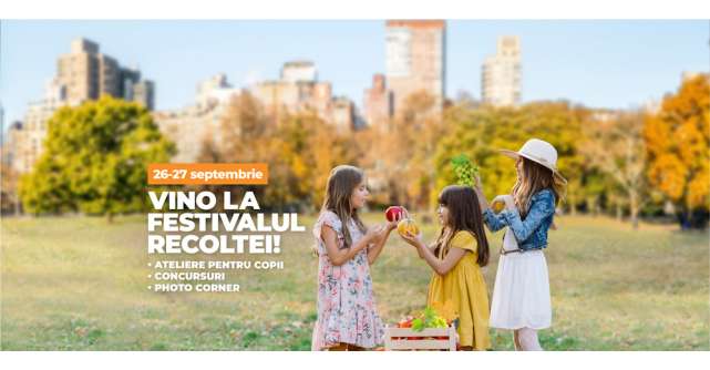 Pe 26 și 27 septembrie are loc Festivalul Recoltei la Veranda Mall!
