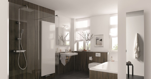 Cum cureti peretii din sticla ai cabinei de dus?