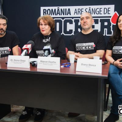 Peste 1.000 de români cu sânge de rocker au descărcat aplicația Donorium, în primele 4 zile ale campaniei Morning Glory și ROCK 