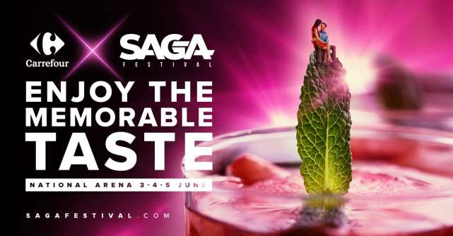 Carrefour România aduce gustul epic la Saga Music Festival 