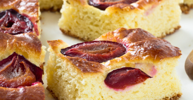 Prajitura cu prune a la Martha Stewart
