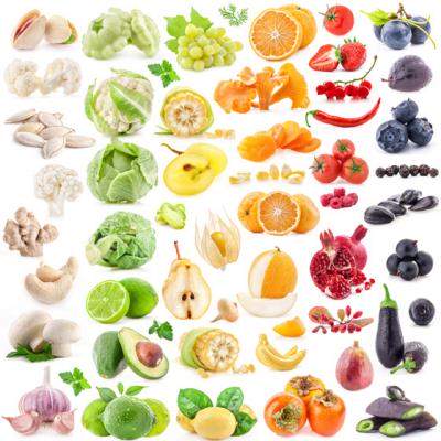 Curcubeul nutritiei - legumele si fructele colorate, o adevarata sursa de sanatate