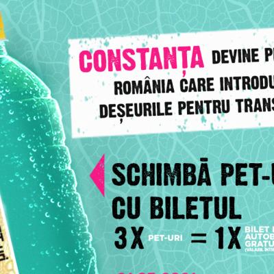 Constanța devine primul oraş din România care introduce plata cu deşeurile pentru transportul public