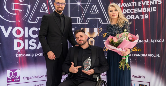 Gala Voices of Disability a decerant premiile pentru sprijinirea persoanelor cu dizabilități
