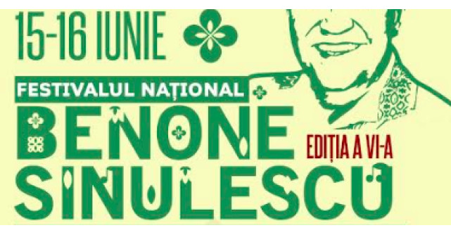 Festivalul Național Concurs de Muzică Populară ”Benone Sinulescu”, ediția a șasea, va avea loc pe 15 și 16 iunie la Buzău