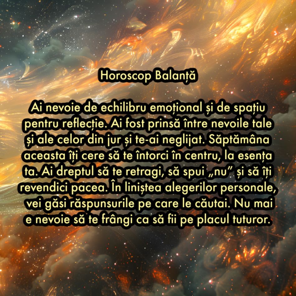 Horoscop săptămânal: De ce are nevoie fiecare semn zodiacal în săptămâna 14–20 aprilie