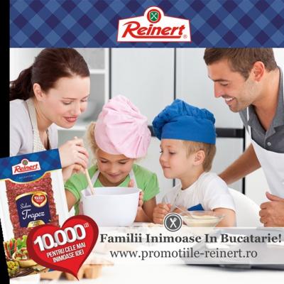 Reinert premiaza familiile inimoase in bucatarie! 