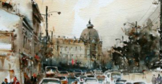 Corneliu-Dragan Targoviste devine singurul acuarelist roman ales ca membru al Academiei din Birmingham