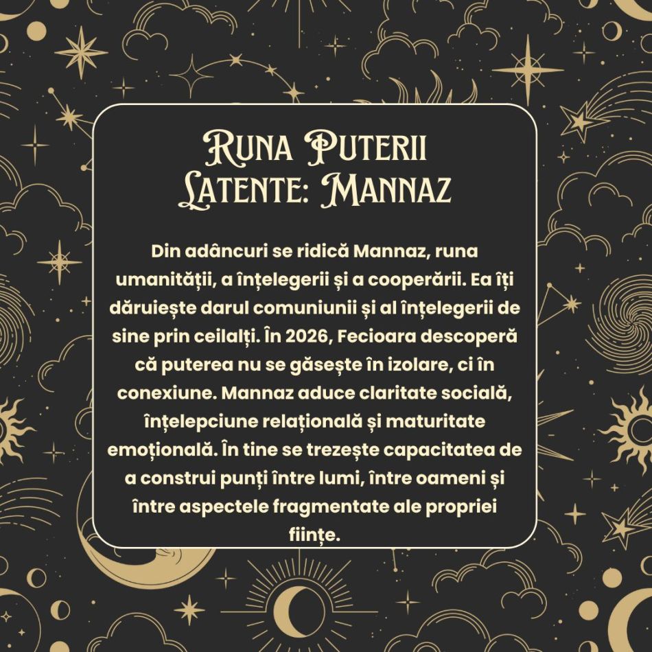 Horoscop Rune 2026 Fecioară:  Vei trece prin momente de maturizare spirituală care te vor alinia cu adevărata ta esență!