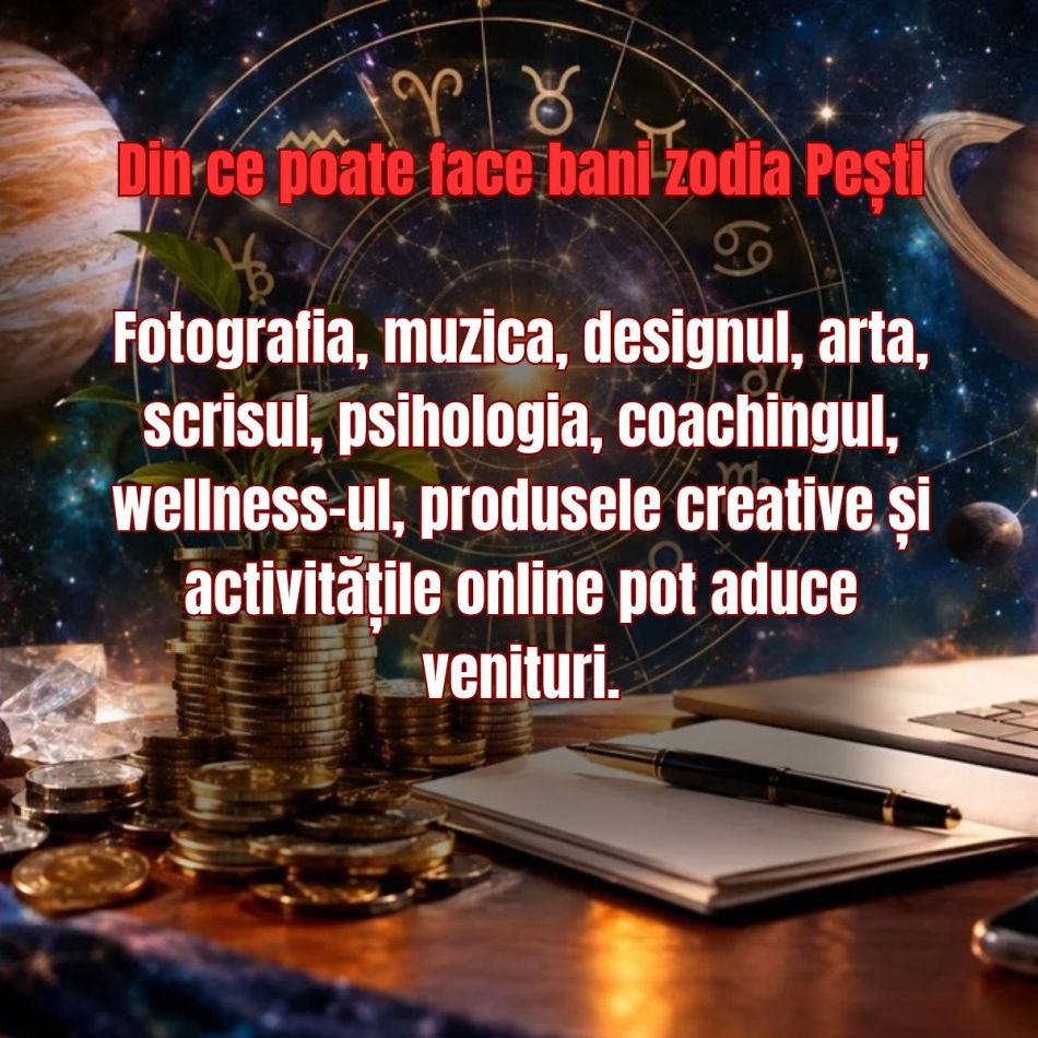 Horoscopul banilor 2027: Din ce poate face bani fiecare zodie
