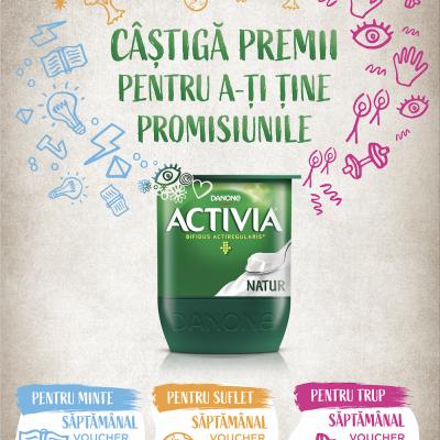 Activia - sursa ta de inspirație pentru promisiunile din noul an 