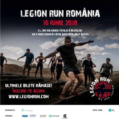 Ultimele bilete la Legion Run!