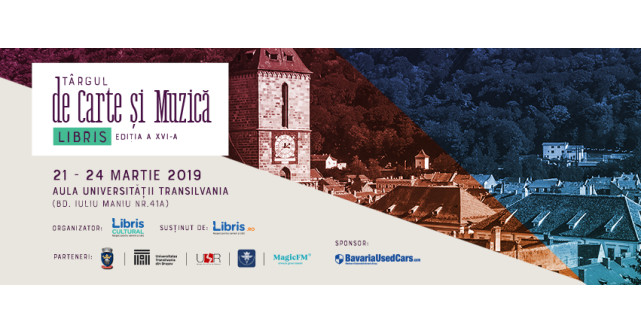 Peste 100 de evenimente culturale  la Târgul de Carte și Muzică Libris Brașov - ediția a XVI-a