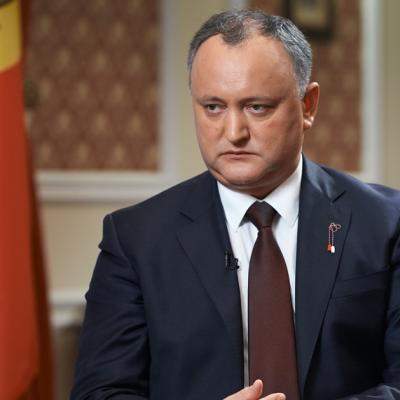 Igor Dodon contestă rezultatele alegerilor din Republica Moldova
