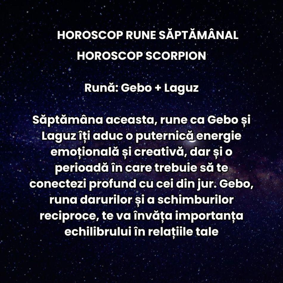 Horoscop Rune săptămâna 27 ianuarie – 2 februarie 2025: Luna Nouă ne invită să visăm fără limite, iar runele ne oferă indicii!
