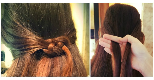 Coafura de 30 de secunde: Cum sa iti faci singura nodul celtic?