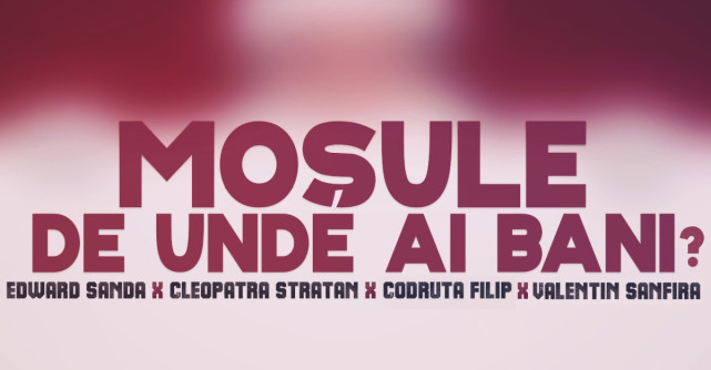 Edward Sanda, Cleopatra Stratan, Codruța Filip și Valentin Sanfira au pregătit un altfel de colind: 'Moșule de unde ai bani?'