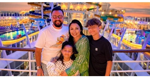 Andra și Cătălin Măruță, vacanță de neuitat pe Symphony of the Seas, cel mai spectaculos vas de croazieră 