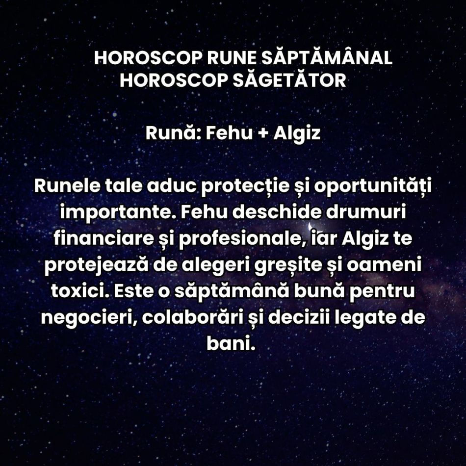 Horoscop Rune săptămâna 18-24  mai 2026: Atmosfera este vie, rapidă, aproape electrică. Relațiile fragile pot deveni tensionate