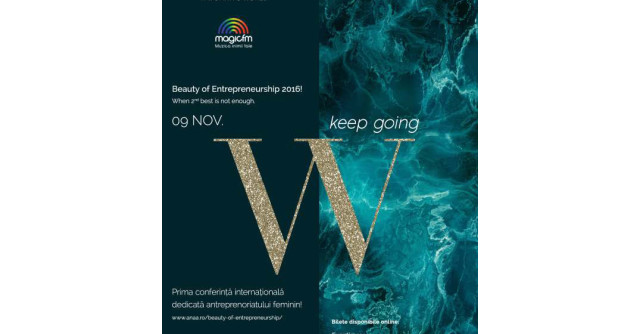  Beauty of Entrepreneurship - 9 Noiembrie 2016, ziua in care ne vom redescoperi pe noi insine! 