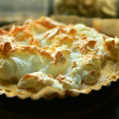 Tarta cu mascarpone si fructul pasiunii