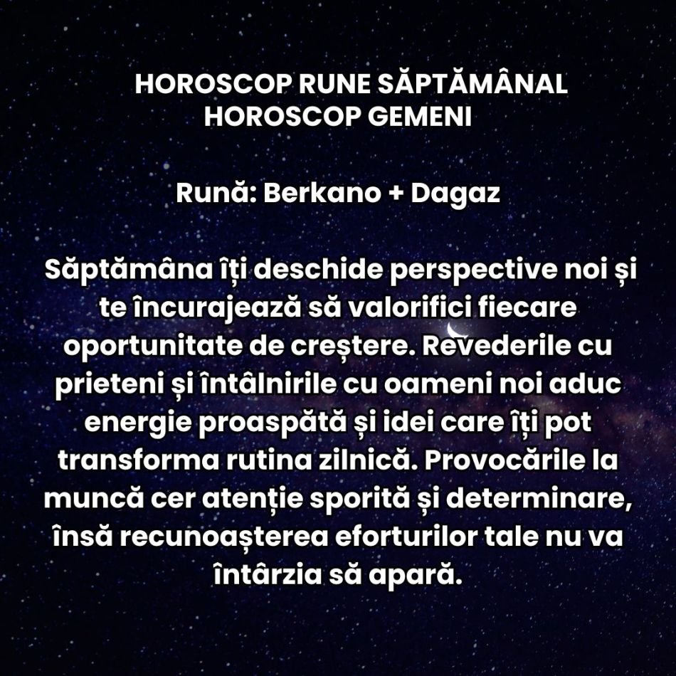 Horoscop Rune săptămâna 29 sept – 5 oct 2025: Se ridică cortina, reflectoarele sunt pregătite! Spectacolul toamnei începe acum!