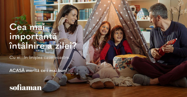 Brandul românesc Sofiaman lansează platforma Acasa merită ce-i mai bun